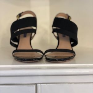 Stuart Weitzman - Black Strappy Heel